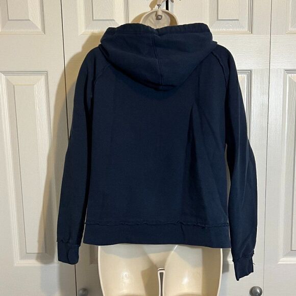 NFL Seattle Seahawks Raw Hem Hoodie Sweatshirt Size Small - Picture 3 of 7